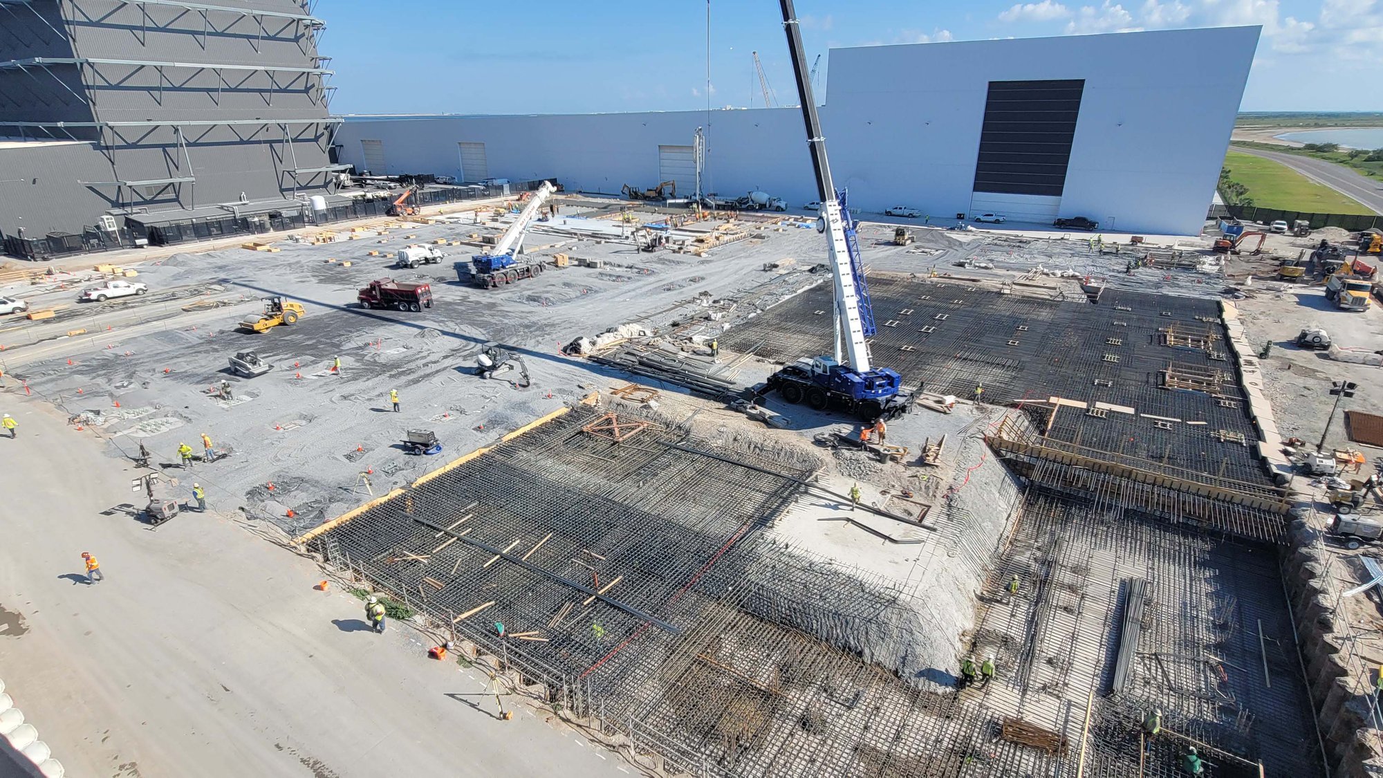 SpaceX Giga Bay Foundations3